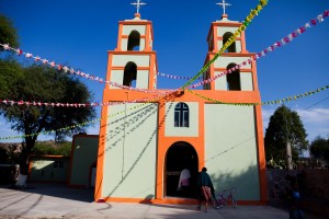A church in the town of El Gusano. (photo by Brittany Peterson)