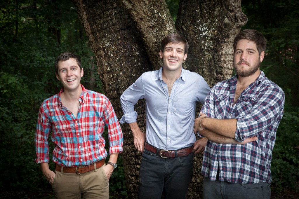 Mipso members, from left, Joseph Terrell, Jacob Sharp and Wood Robinson. (photo by Leon Goodwin)