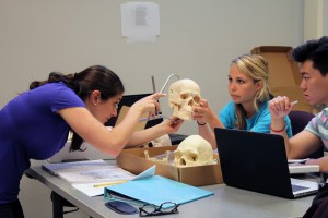 Students in Professor Dale Hutchinson's class. (Photo by Beth Lawrence)