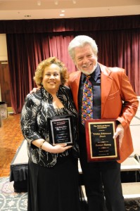 From left, award winners Louise Toppin and Samuel Ramey.