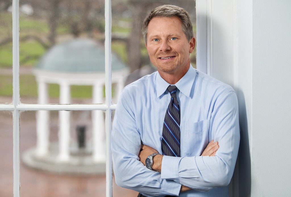 "Be strategic, bold and student focused" is Dean Kevin M. Guskiewicz's plan for the College in broad strokes. (Photo by Kevin Seifert Photography) 