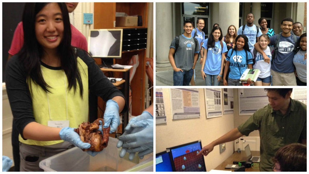 Chancellor’s Science Scholars begin their Carolina education with an accelerated, intensive six-week summer program. Students receive high-level advising support throughout their four years, both as a group and individually. 