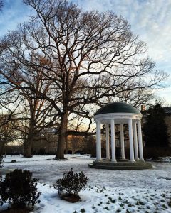 The old well covered in snow. Photo courtesy of Kayce Scinta.