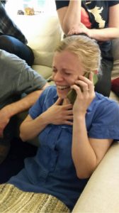 When Cardman received the call of a lifetime, a friend was there to capture the moment.