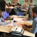 The Southern Oral History Program, in collaboration with Carolina Public Humanities’ Carolina K-12 program, hosted the Carolina Oral History Teaching Fellows in Civil Rights workshop at UNC in June.