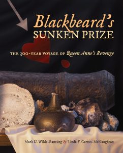 Book cover for "Blackbeard's Sunken Prize: The 300-Year Voyage of Queen Anne's Revenge"